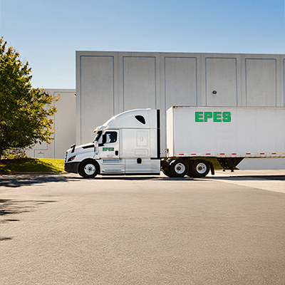 Epes Truck at warehouse
