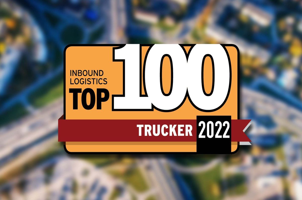 Inbound Logistics Magazine Awarded Epes Transport System, LLC as a Top 100 Trucker